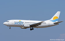 Boeing 737-3H9 | YU-ANI | Aviolet | RHODOS - DIAGORAS (LGRP/RHO) 12.09.2014