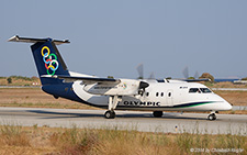 De Havilland Canada DHC-8-102A | SX-BIR | Olympic Air | RHODOS - DIAGORAS (LGRP/RHO) 13.09.2014