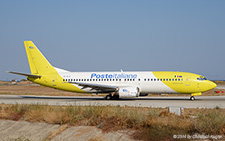 Boeing 737-4Q8 | EI-ELZ | Mistral Air | RHODOS - DIAGORAS (LGRP/RHO) 13.09.2014
