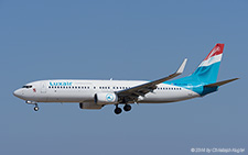 Boeing 737-8C9 | LX-LGU | Luxair | RHODOS - DIAGORAS (LGRP/RHO) 14.09.2014