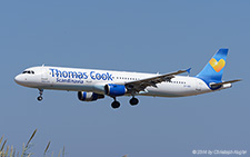 Airbus A321-211 | OY-VKD | Thomas Cook Airlines Scandinavia | RHODOS - DIAGORAS (LGRP/RHO) 14.09.2014