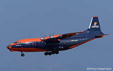 Antonov An 12 | UR-CJN | Cavok Air | RHODOS - DIAGORAS (LGRP/RHO) 16.09.2014