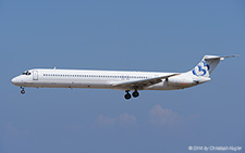McDonnell Douglas MD-83 | YR-OTH | Ten Airways | RHODOS - DIAGORAS (LGRP/RHO) 16.09.2014