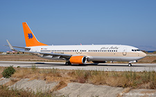 Boeing 737-8K5 | D-AHLK | Hapag-Lloyd  |  Retro c/s | RHODOS - DIAGORAS (LGRP/RHO) 18.09.2014