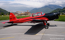 De Havilland Canada DHC-1 Chipmunk | HB-TUG | private | MOLLIS (LSMF/---) 26.04.2014