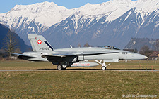 McDonnell Douglas F/A-18C Hornet | J-5020 | Swiss Air Force | MEIRINGEN (LSMM/---) 07.03.2014