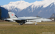 McDonnell Douglas F/A-18C Hornet | J-5005 | Swiss Air Force | MEIRINGEN (LSMM/---) 07.03.2014
