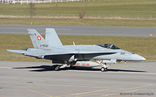 McDonnell Douglas F/A-18C Hornet | J-5021 | Swiss Air Force | MEIRINGEN (LSMM/---) 07.03.2014