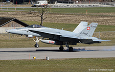 McDonnell Douglas F/A-18C Hornet | J-5022 | Swiss Air Force | MEIRINGEN (LSMM/---) 07.03.2014