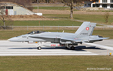 McDonnell Douglas F/A-18C Hornet | J-5020 | Swiss Air Force | MEIRINGEN (LSMM/---) 10.03.2014