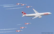 Airbus A330-343X | HB-JHN | Swiss International Air Lines | PAYERNE (LSMP/---) 06.09.2014