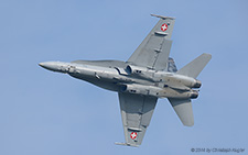 McDonnell Douglas F/A-18C Hornet | J-5018 | Swiss Air Force | PAYERNE (LSMP/---) 07.09.2014