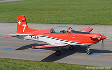 Pilatus PC-7 | A-931 | Swiss Air Force | PAYERNE (LSMP/---) 07.09.2014