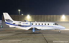 Cessna 560XLS Citation Excel | LX-NAT | untitled | Z&UUML;RICH (LSZH/ZRH) 20.01.2014