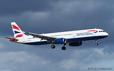 Airbus A321-231 | G-EUXI | British Airways | Z&UUML;RICH (LSZH/ZRH) 22.02.2014