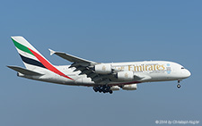 Airbus A380-861 | A6-EEE | Emirates Airline | Z&UUML;RICH (LSZH/ZRH) 08.03.2014