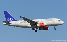 Airbus A319-132 | OY-KBP | SAS Scandinavian Airlines System | Z&UUML;RICH (LSZH/ZRH) 16.03.2014