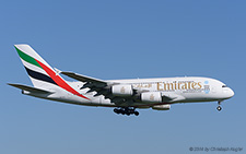 Airbus A380-861 | A6-EEZ | Emirates Airline | Z&UUML;RICH (LSZH/ZRH) 19.10.2014