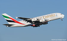 Airbus A380-861 | A6-EEW | Emirates Airline | Z&UUML;RICH (LSZH/ZRH) 08.11.2014