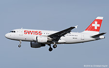 Airbus A319-112 | HB-IPY | Swiss International Air Lines | Z&UUML;RICH (LSZH/ZRH) 20.12.2014