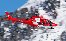 AgustaWestland AW109SP Grand | HB-ZRR | Swiss Air Ambulance | SAMEDAN (LSZS/SMV) 25.01.2014