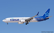 Boeing 737-8Q8 | C-GTQG | Air Transat | LAS VEGAS MCCARRAN (KLAS/LAS) 17.09.2015