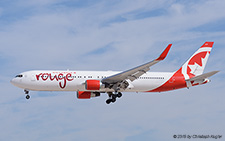 Boeing 767-333ER | C-FMWQ | Air Canada rouge | LAS VEGAS MCCARRAN (KLAS/LAS) 01.10.2015