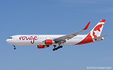 Boeing 767-33AER | C-FIYE | Air Canada rouge | LAS VEGAS MCCARRAN (KLAS/LAS) 01.10.2015