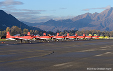 Pilatus PC-7 | - | Swiss Air Force | LOCARNO MAGADINO (LSMO/---) 04.11.2015