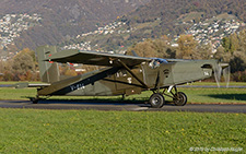 Pilatus PC-6/B2-H2M-1 | V-614 | Swiss Air Force | LOCARNO MAGADINO (LSMO/---) 04.11.2015
