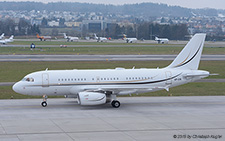 Airbus A319-133XCJ | VP-CIE | untitled (Mid East Jet) | Z&UUML;RICH (LSZH/ZRH) 21.01.2015
