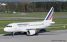 Airbus A318-111 | F-GUGG | Air France | Z&UUML;RICH (LSZH/ZRH) 19.04.2015