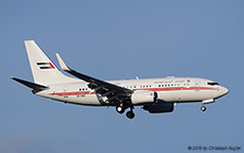Boeing 737-7E0 | A6-HRS | Dubai Airwing | Z&UUML;RICH (LSZH/ZRH) 29.05.2015