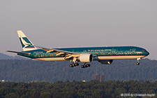 Boeing 777-367ER | B-KPB | Cathay Pacfic  |  Spirit of Hong Kong cs | Z&UUML;RICH (LSZH/ZRH) 02.07.2015