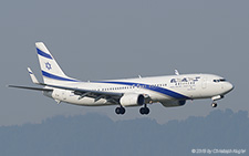 Boeing 737-958ER | 4X-EHB | El Al Israel Airlines | Z&UUML;RICH (LSZH/ZRH) 05.07.2015