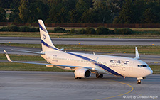 Boeing 737-958ER | 4X-EHC | El Al Israel Airlines | Z&UUML;RICH (LSZH/ZRH) 15.07.2015
