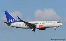 Boeing 737-76N | SE-RJT | SAS Scandinavian Airlines System | Z&UUML;RICH (LSZH/ZRH) 25.10.2015