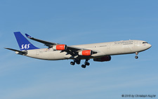 Airbus A340-313X | OY-KBA | SAS Scandinavian Airlines System | Z&UUML;RICH (LSZH/ZRH) 08.11.2015