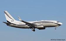 Boeing 737-74Q BBJ | N737CC | untitled (Mid East Jet) | Z&UUML;RICH (LSZH/ZRH) 24.12.2015