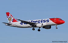 Airbus A320-214 | HB-IJU | Edelweiss Air  |  new colour scheme | Z&UUML;RICH (LSZH/ZRH) 25.12.2015