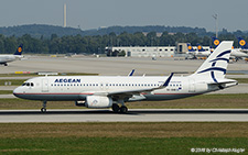 Airbus A320-232 | SX-DNB | Aegean Airlines | M&UUML;NCHEN FRANZ-JOSEF-STRAUSS (EDDM/MUC) 28.08.2016