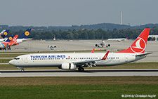 Boeing 737-9F2ER | TC-JYO | Turkish Airlines | M&UUML;NCHEN FRANZ-JOSEF-STRAUSS (EDDM/MUC) 28.08.2016