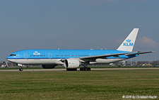 Boeing 777-206ER | PH-BQP | KLM Royal Dutch Airlines | AMSTERDAM-SCHIPHOL (EHAM/AMS) 10.04.2016