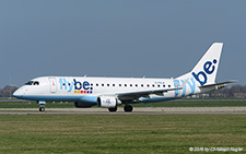 Embraer ERJ-175STD | G-FBJA | Flybe | AMSTERDAM-SCHIPHOL (EHAM/AMS) 10.04.2016