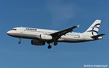 Airbus A320-232 | SX-DGI | Aegean Airlines  |  with visitgreece.gr titles | TOULOUSE - BLAGNAC (LFBO/TLS) 05.09.2016