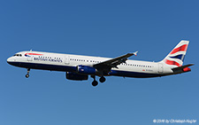 Airbus A321-231 | G-EUXL | British Airways | TOULOUSE - BLAGNAC (LFBO/TLS) 06.09.2016