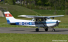Reims/Cessna F172N | HB-CXZ | private (Flugbetriebs AG Sitterdorf) | ALPNACH (LSMA/---) 30.04.2016
