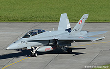 McDonnell Douglas F/A-18D Hornet | J-5232 | Swiss Air Force | EMMEN (LSME/---) 23.08.2016