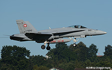 McDonnell Douglas F/A-18C Hornet | J-5010 | Swiss Air Force | EMMEN (LSME/---) 23.08.2016