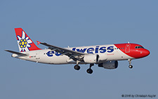 Airbus A320-214 | HB-IJU | Edelweiss Air | Z&UUML;RICH (LSZH/ZRH) 22.01.2016